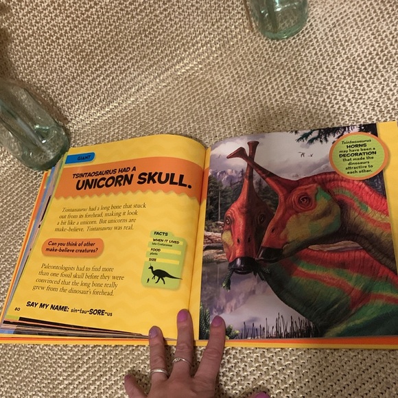 Brand new National Geographic kids hardcover, dinosaur book πππ - Picture 17 of 17